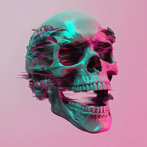 Glitch Skulls #125