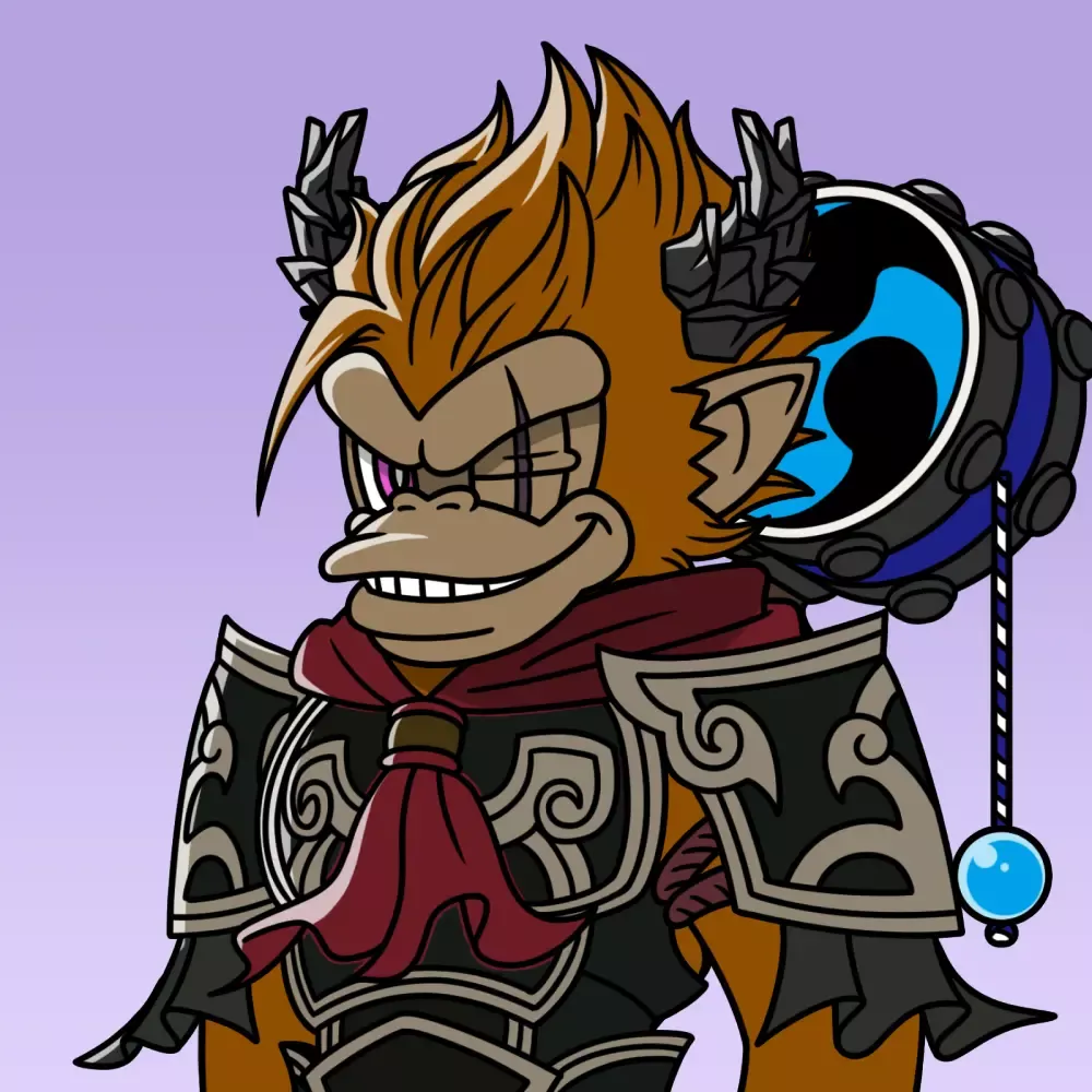 Neo Samurai Monkey #2427
