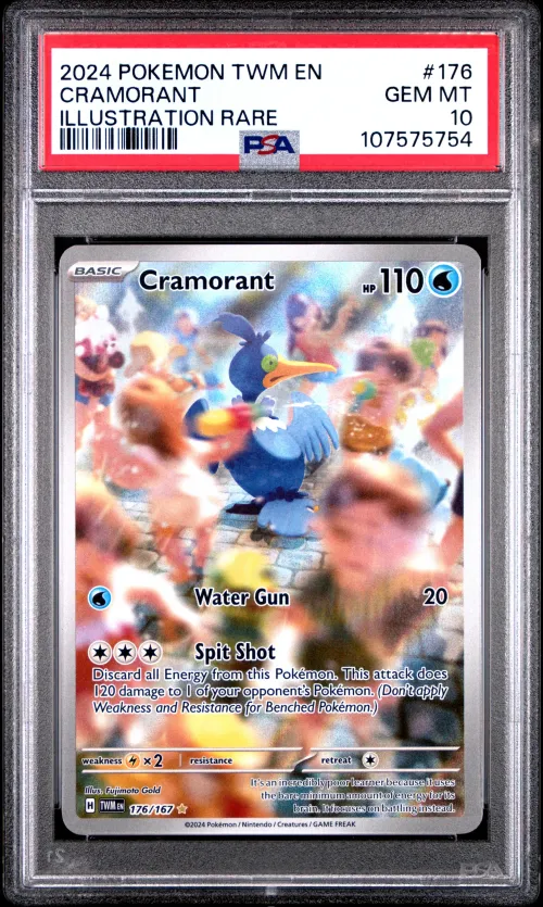 2024 #176 Cramorant PSA 10 Twm E