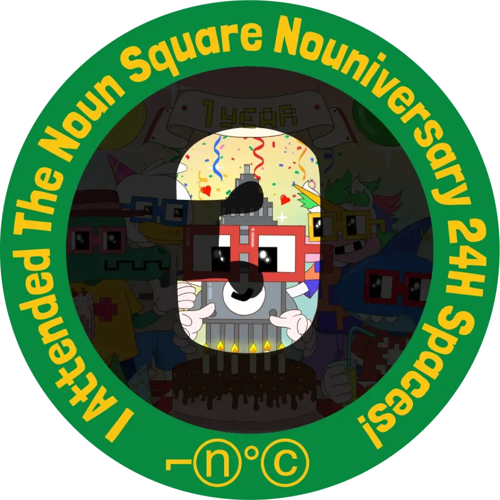 The Noun Square - Nouniversary 24hr Space 3/24 #5462342