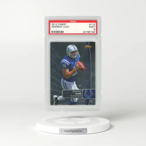 2012 Finest #110 Andrew Luck (PSA 9 MINT)