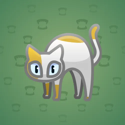 Scared Cat #1268