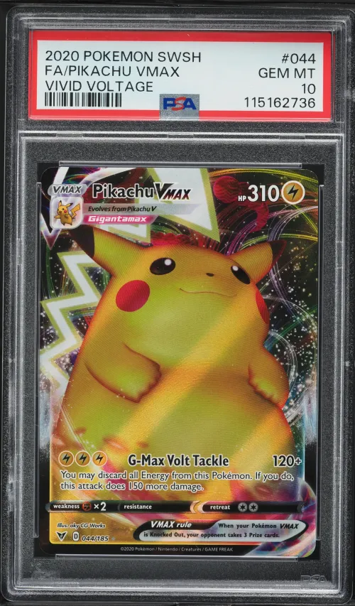 2020 #044 Full Art/Pikachu Vmax 