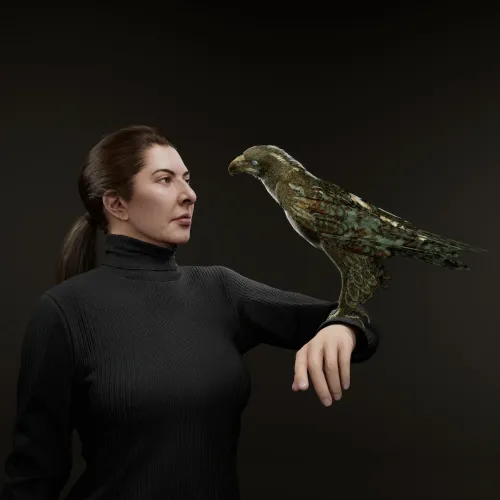 Portrait with Eagle #22