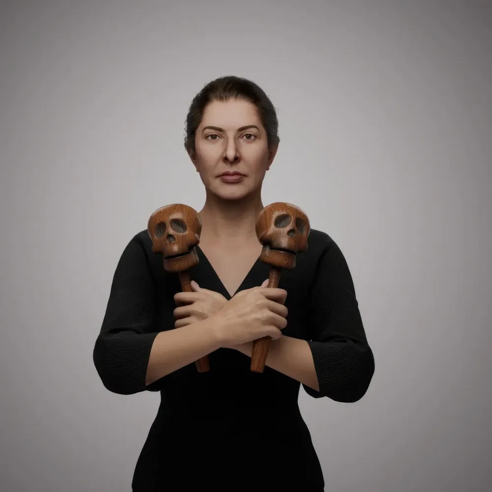 Portrait with Maracas #100