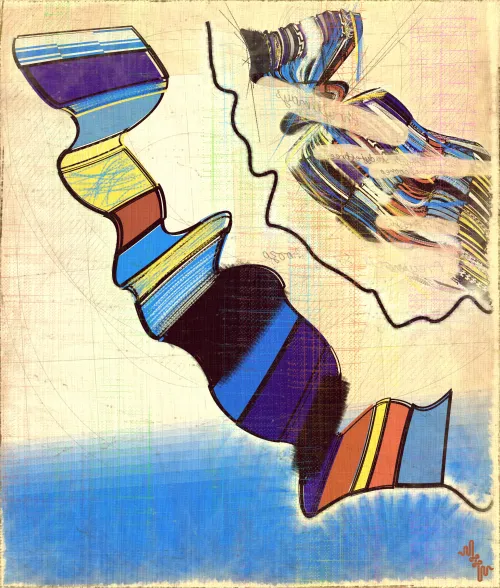 Amplitudes of Canvas #38