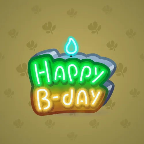 B-Day Candle #146511