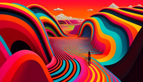 Into The Vortex 15 // Walking On A Rainbow #30796000
