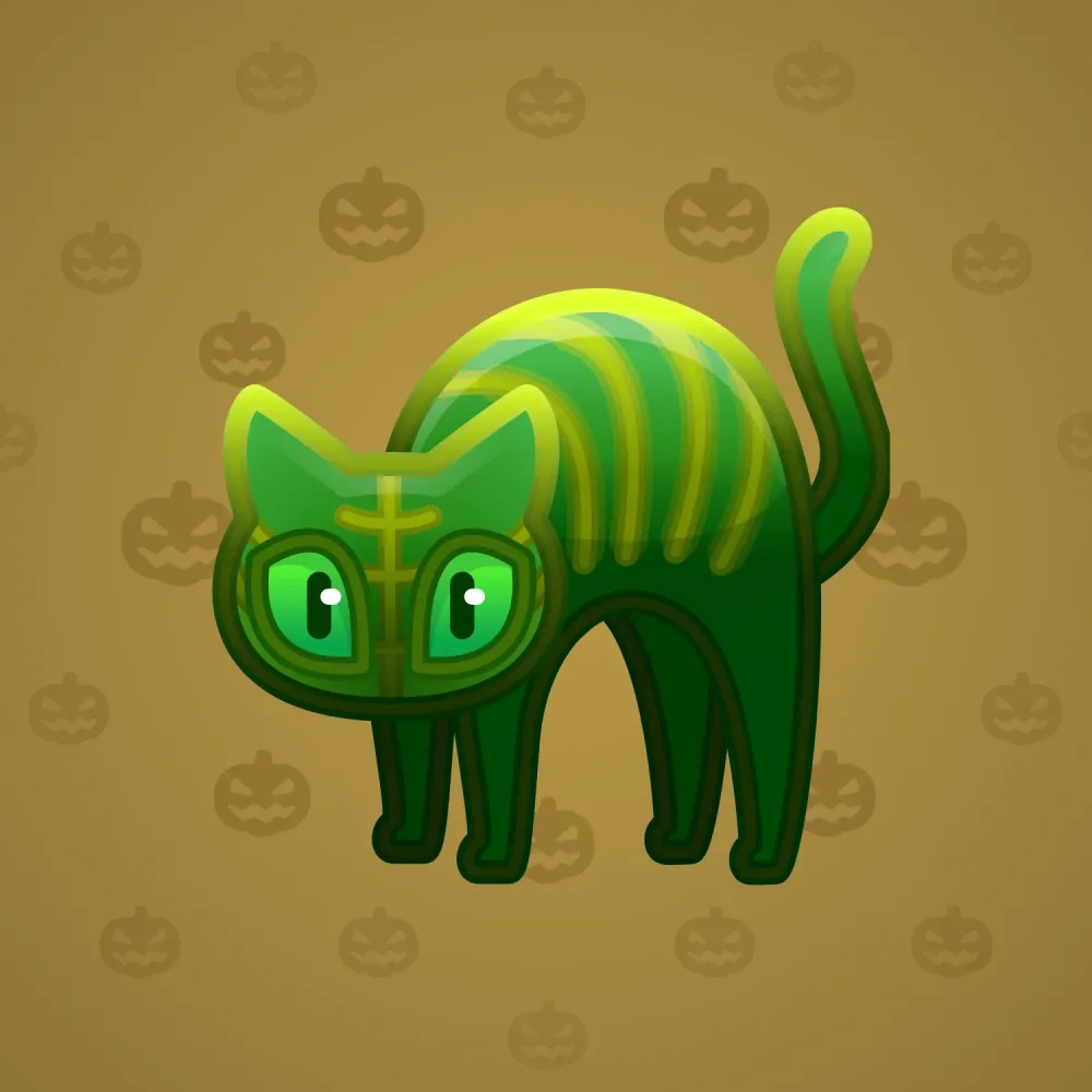 Scared Cat #10812