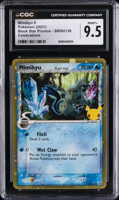 2021 #136 Mimikyu-Holo CGC 9.5 S