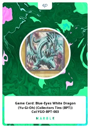 GameCard:Blue-EyesWhiteDragon(Yu-Gi-Oh)(CollectorsTins(BPT))Col:YGO-BPT-003 #58734