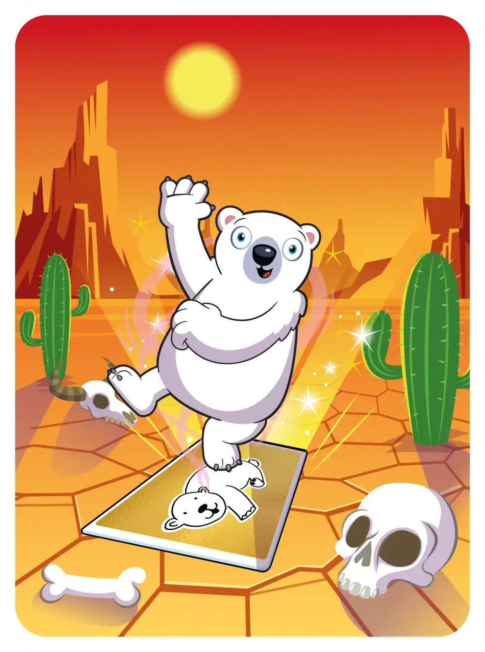 Prudent Polar Bear #7622