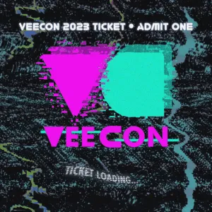 VeeCon 2023 Ticket ＃3175