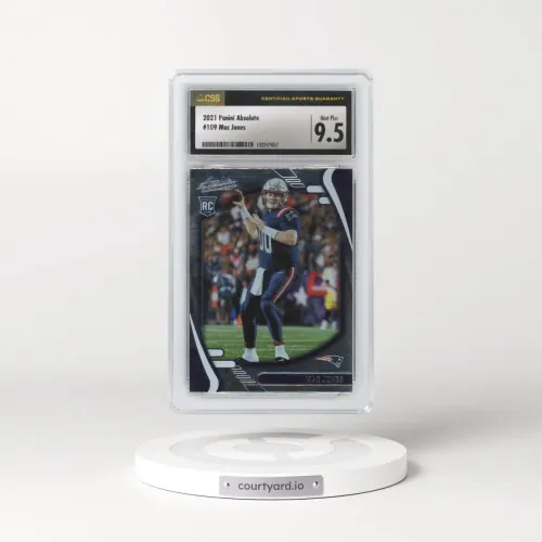 2021 Panini Absolute #109 Mac Jones (CSG 9.5 MINT+)