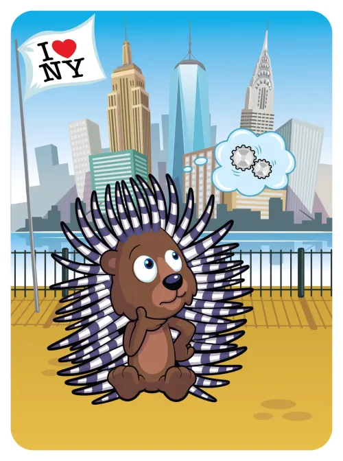 Positive Porcupine #37779