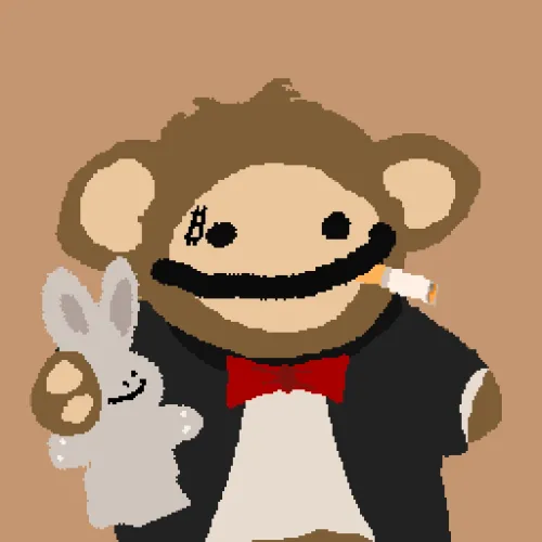 Bitcoin Puppet ＃1408 （＃53156818）