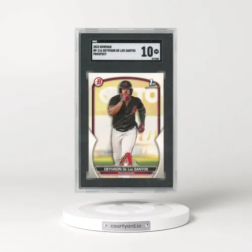 2023 Bowman #BP-116 Deyvison De Los Santos - Prospect (SGC 10 GEM MINT)