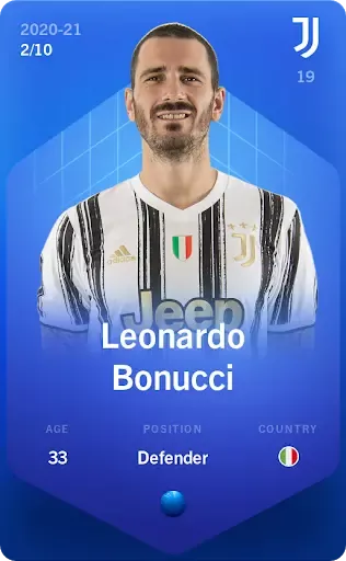 LeonardoBonucci2020-21•SuperRare2/10 #88348333335164910433731172890693147867988359673423606195110665185755519599540