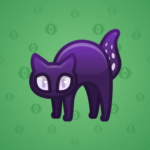 Scared Cat #17384