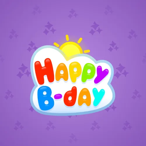 B-Day Candle #89047