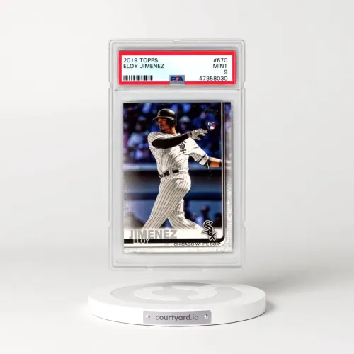 2019 Topps #670 Eloy Jimenez (PSA 9 MINT)