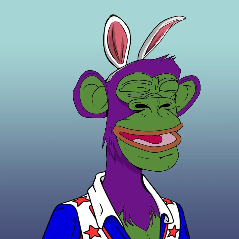 Base Pepe Apes #1424