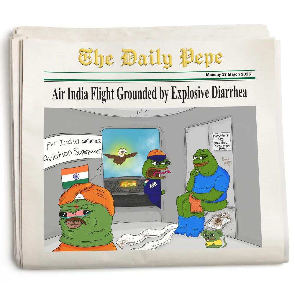 The Daily Pepe First Edition Article: 4 #4