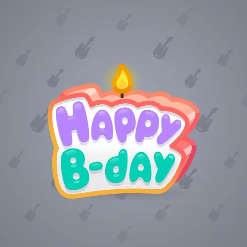 B-Day Candle #3688