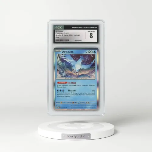 2023 Scarlet & Violet 151 - MEW EN #144/165 Articuno - Holo (CGC 8 NM-MT)