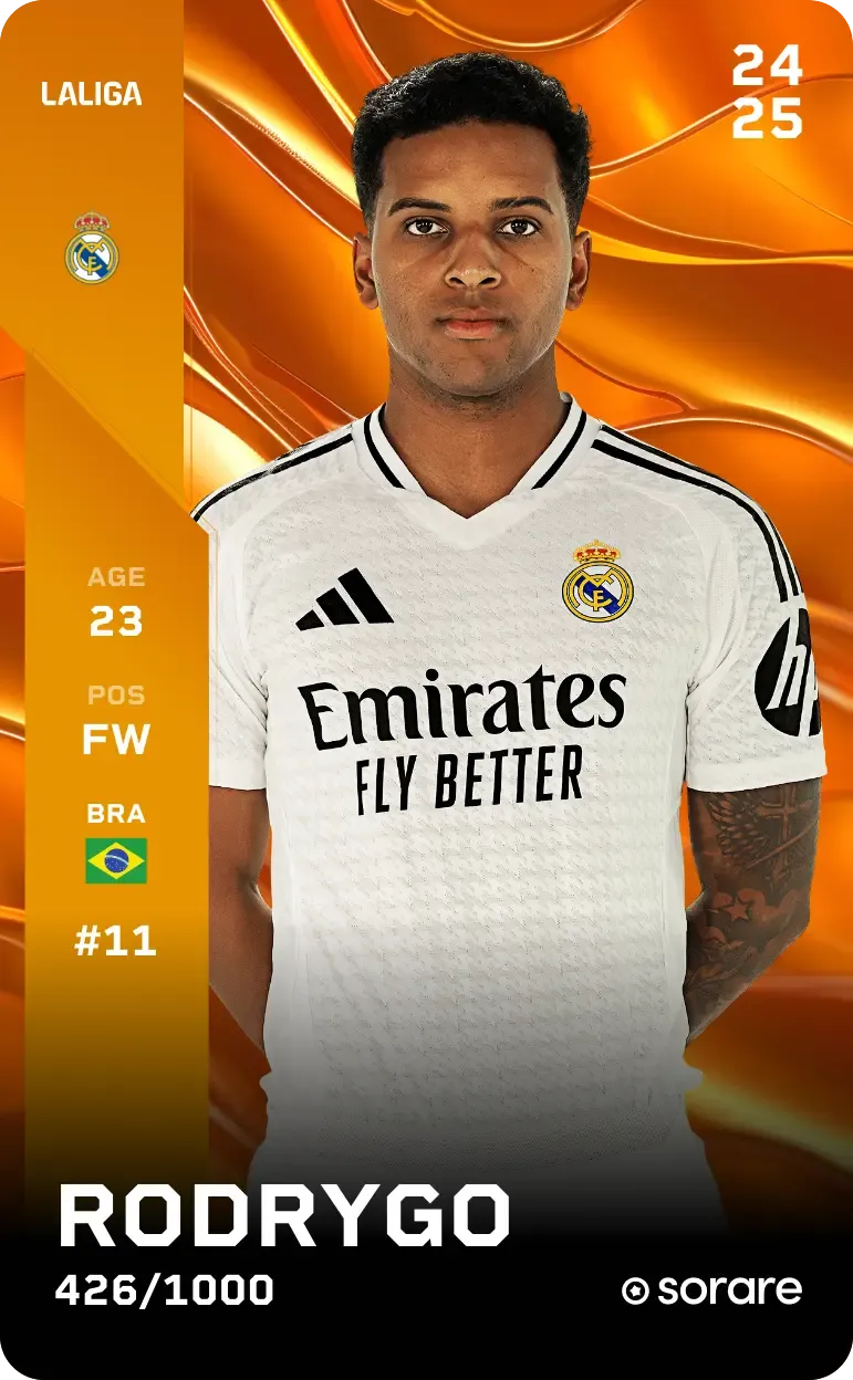 Rodrygo 2024-25 • Limited 426/1000