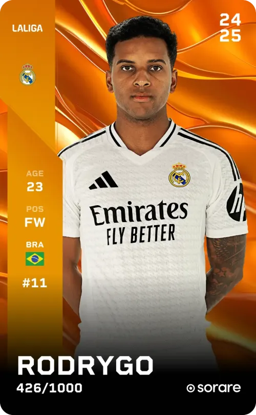 Rodrygo 2024-25 • Limited 426/1000