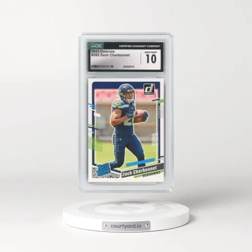 2023 Panini Donruss #392 Zach Charbonnet (CGC 10 GEM MINT)
