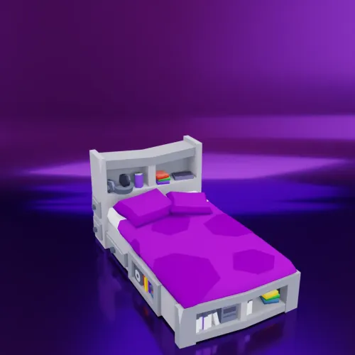 Pixel Paradise Bed #6192