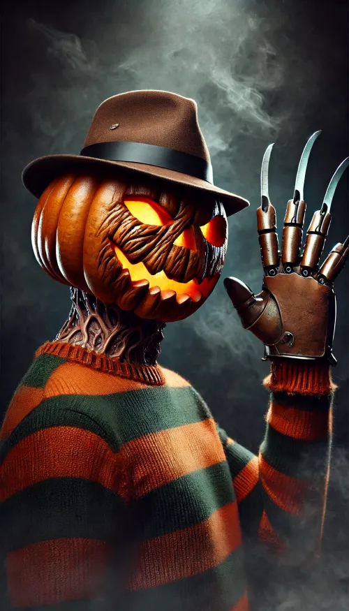 Carved Freddy Krueger 