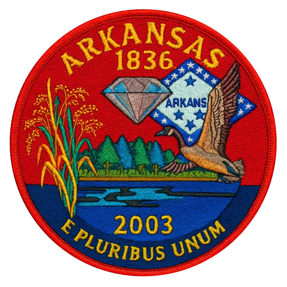 25/56 Arkansas State Quarter Patch #58