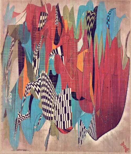 Amplitudes of Canvas #115