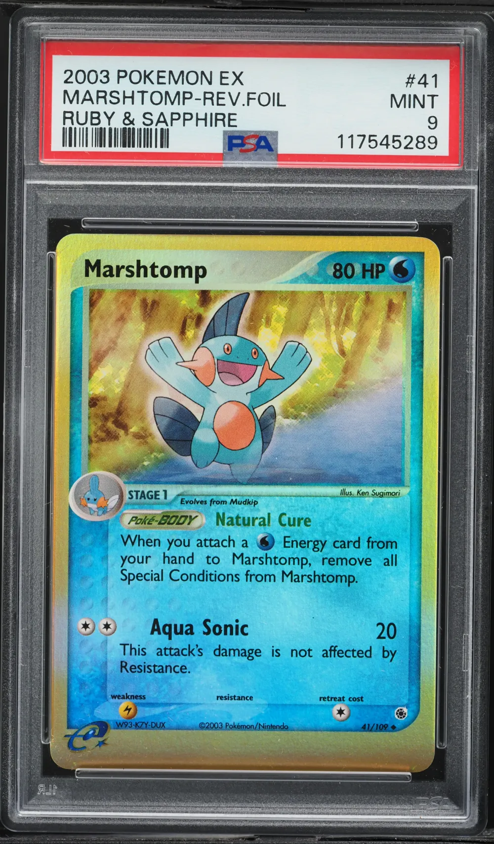 2003 #41 Marshtomp-Reverse Foil 
