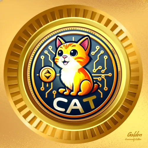 Cat Coin NFT - Golden #581