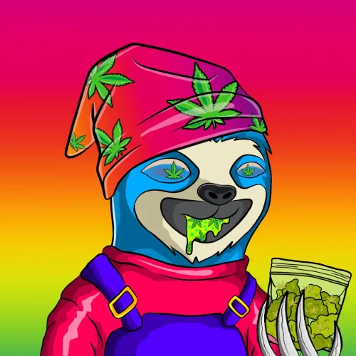 Stoned Sloth V2 #472