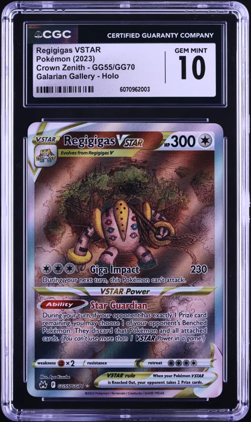 2023 #GG55 Full Art/Regigigas Vs