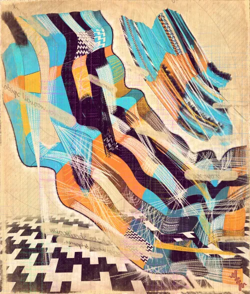 Amplitudes of Canvas #124
