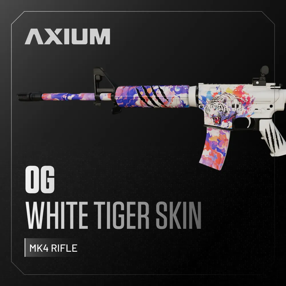 OG White Tiger Skin (MK4 Rifle) #50