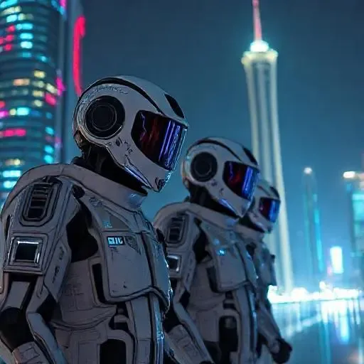 Security Cyber Robots in Dubai #1