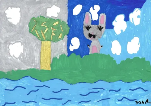 The Rabbit from the Bushes