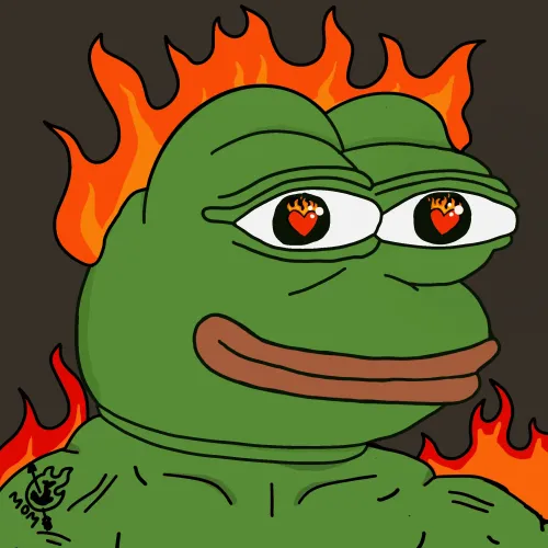 Pepe On Fire #949