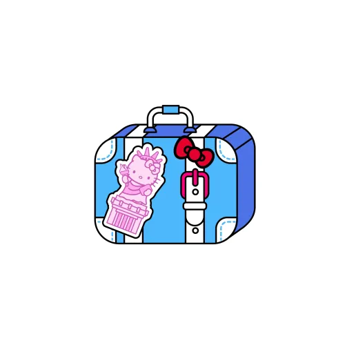 New York City Stamp Suitcase #1032954