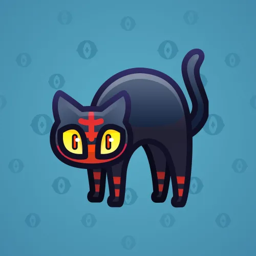 Scared Cat #15957