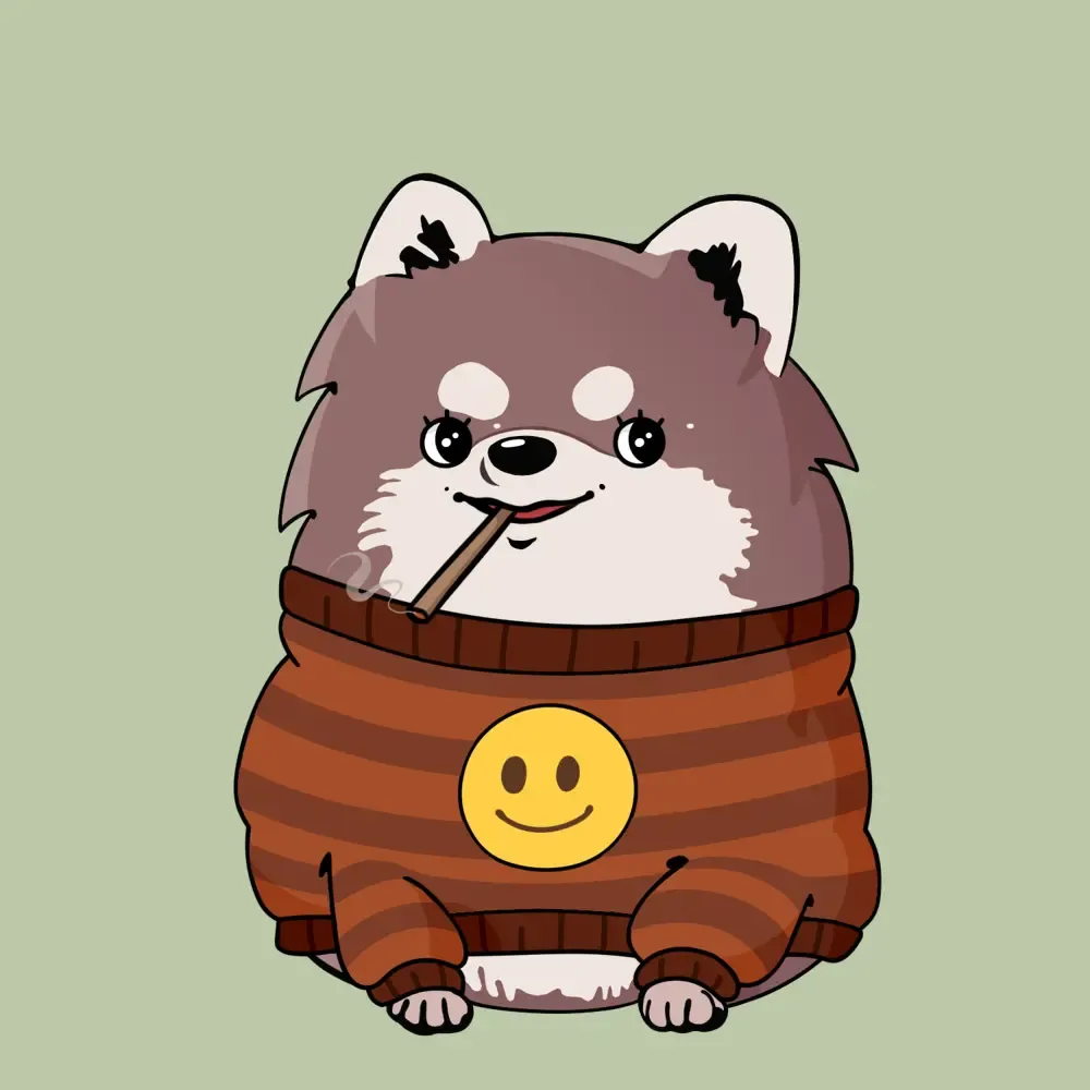 Fluffy Pup #1649