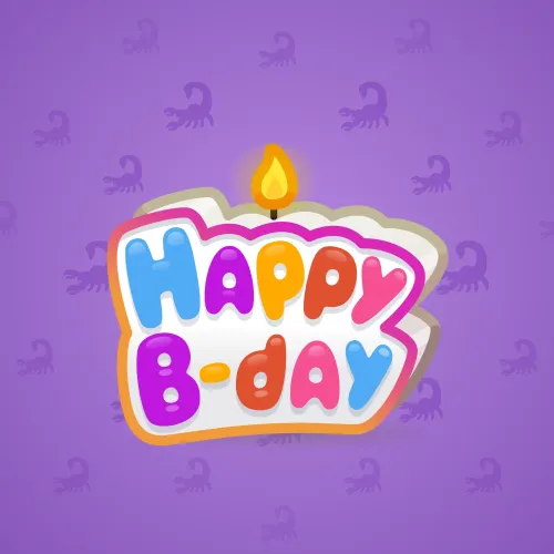 B-Day Candle #69539