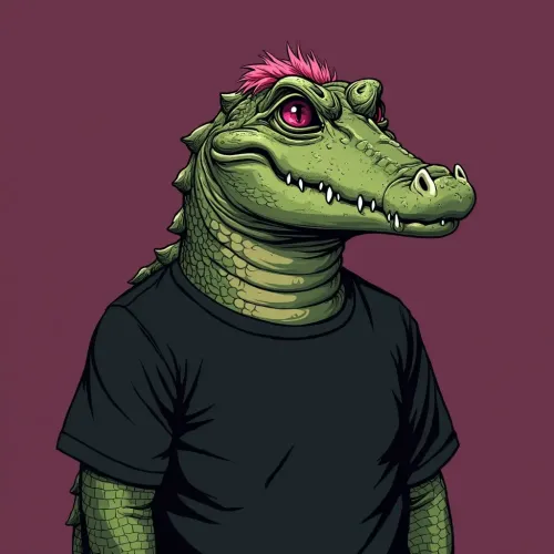 Bored Alligator #52